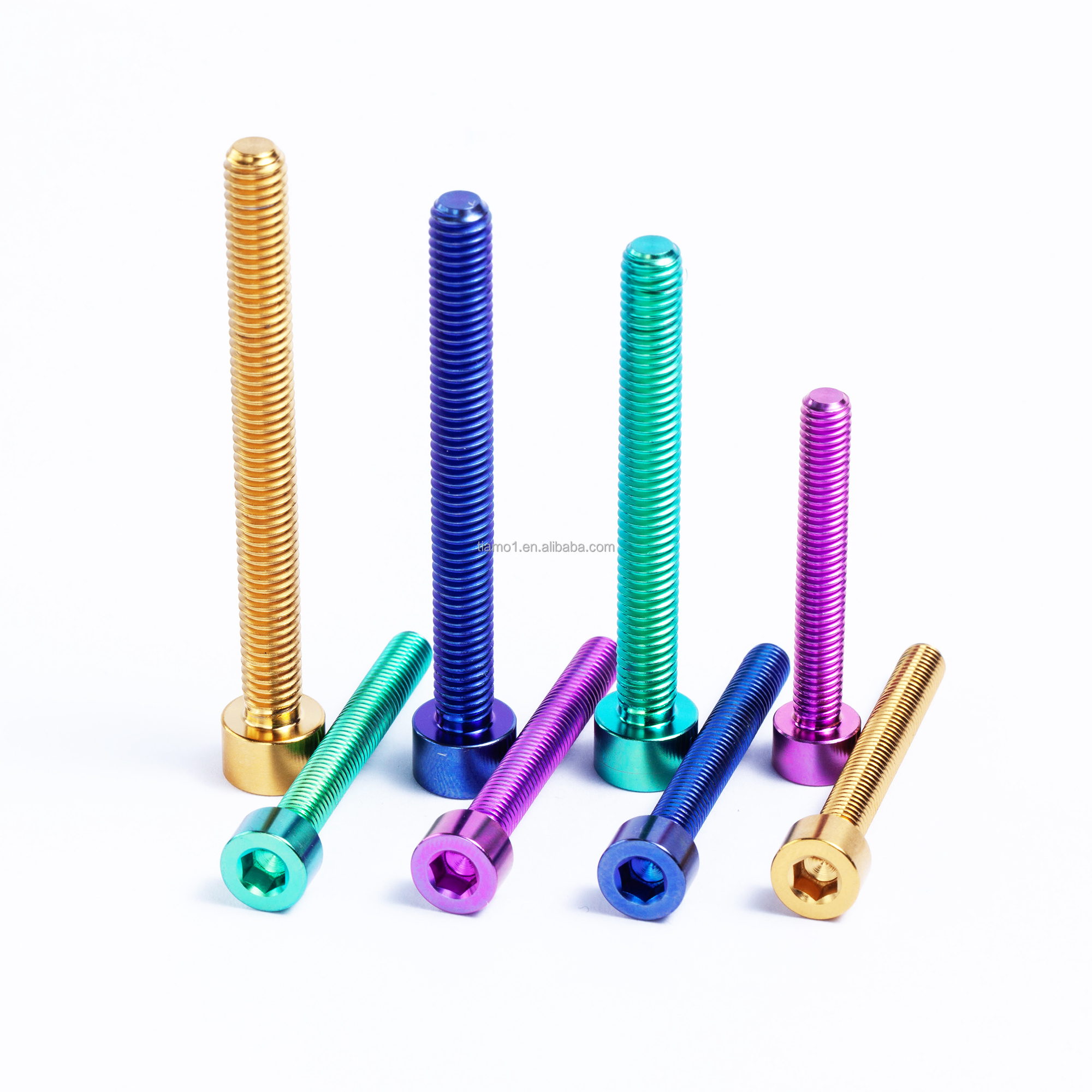 Titanium Hex Screws Detail