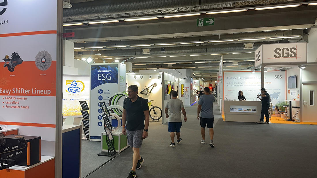 Wexra titanium booth at EUROBIKE 2023