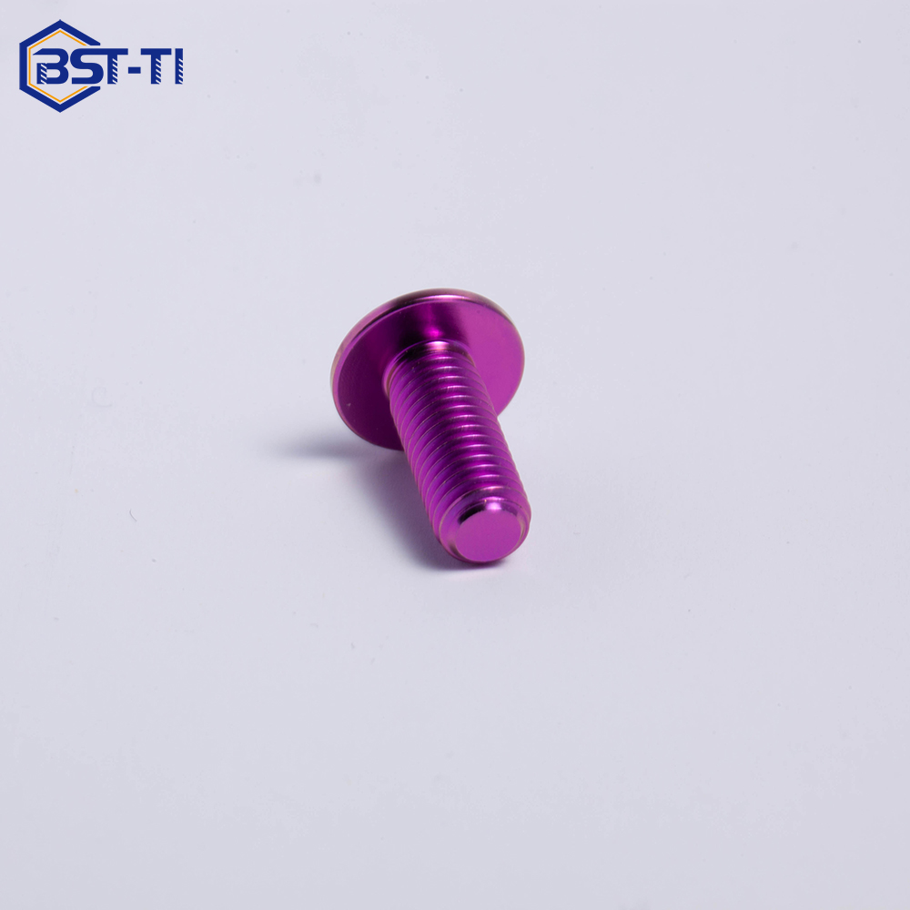 BST-TI Torx Head Titanium Alloy Disc Bolts ISO Standard Class 4.8/6.8 UNC Thread Motorcycle Screws and Bolts with Plain Finish