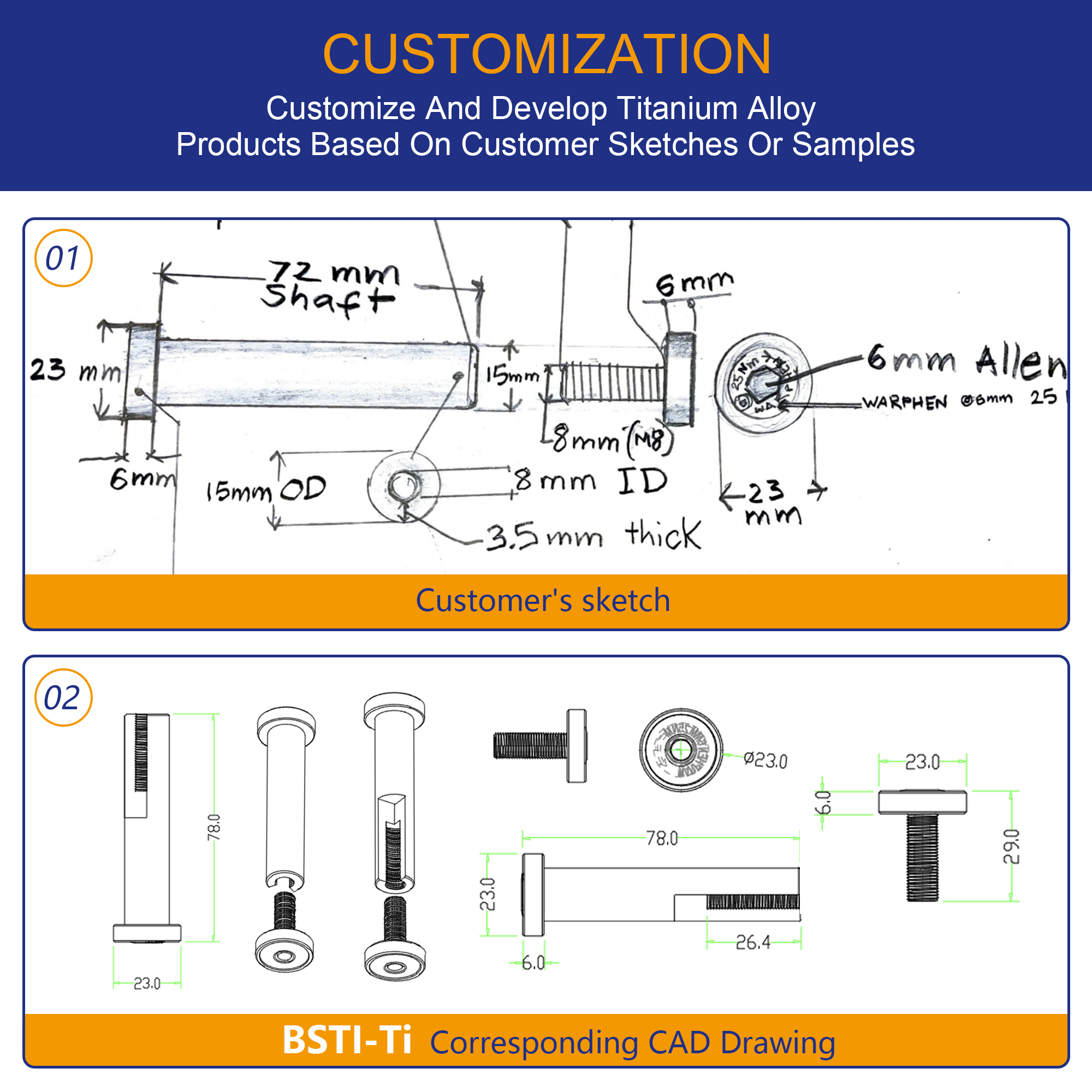 BST-TI ISO Certified Anodized Titanium Gr5 Flange Socket Bolts M6/M10 Torx 12-Point 10.9 Grade Motorcycle Fasteners
