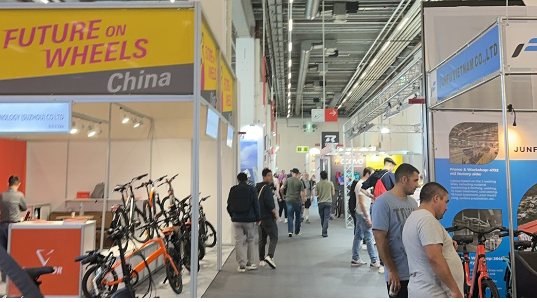 Titanium bicycle parts showcased at EUROBIKE 2022