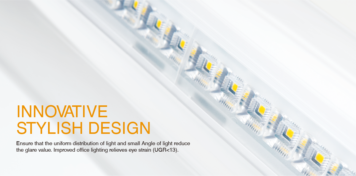 LENS 13 PVC Lamp with Stylish Design Multi-Color Temperature Optimum Performance for Office General Lighting 5-Year Warranty