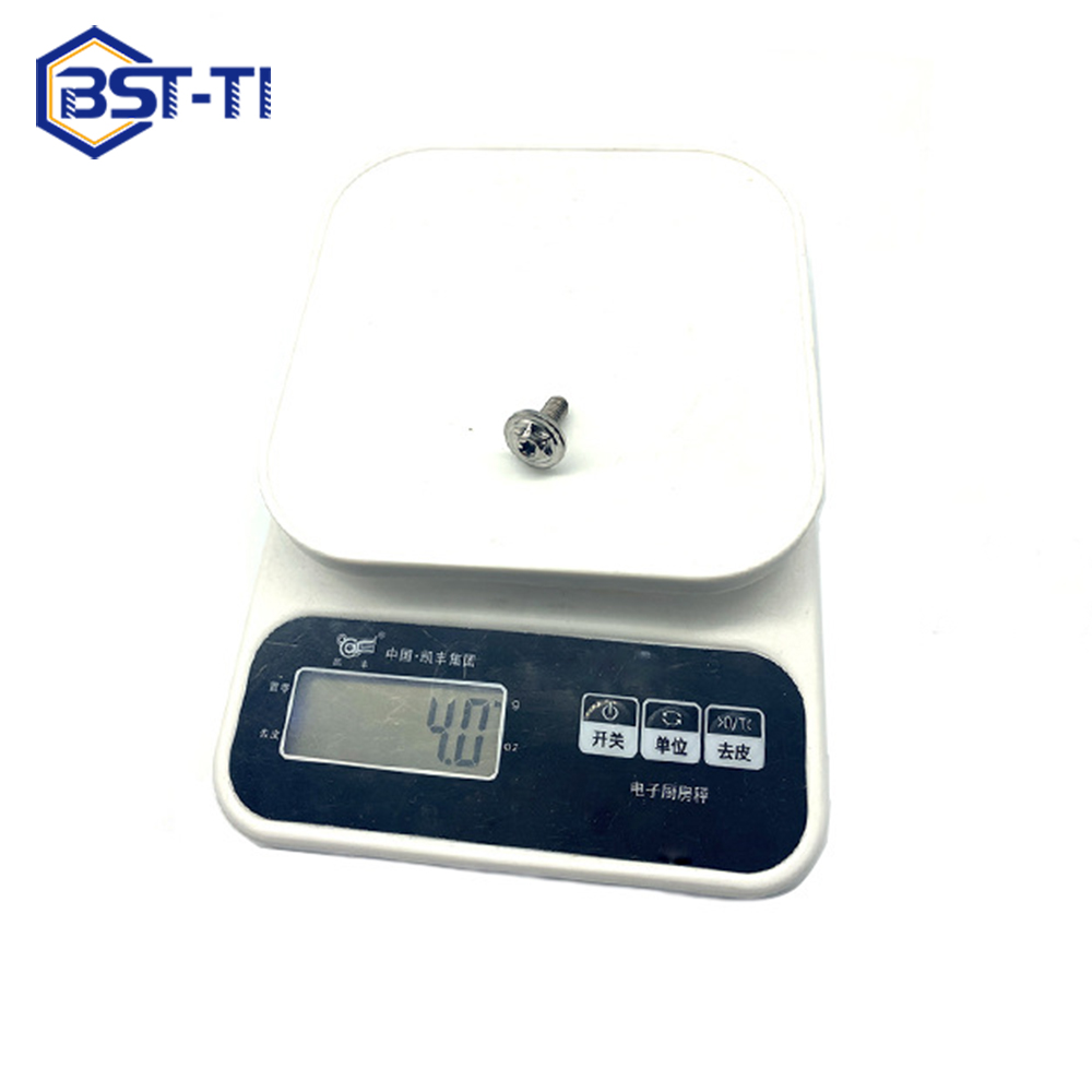 BST-TI M6 M8 M10 Socket Head Titanium License Plate Screws Colorful Industrial Grade Plain Finish Customized Sizes