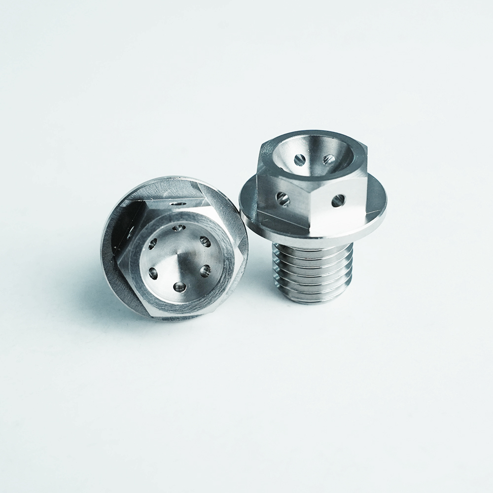 Gr5 Titanium Motorcycle Oil Cap Screws