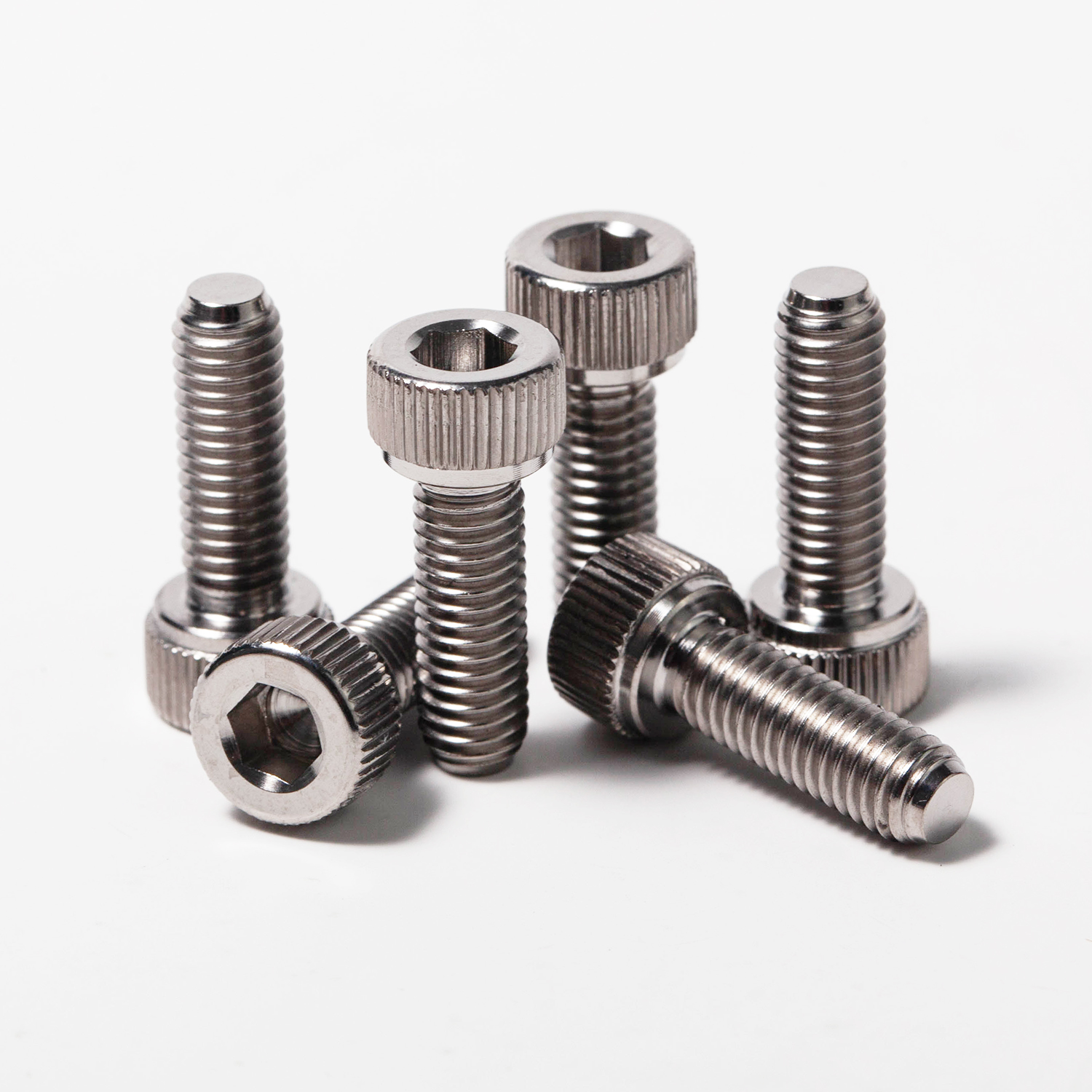 Titanium Alloy Hexagon Socket Head Cap Screws CNC Machined Lightweight Corrosion Resistant Customized Sizes for MTB Road Bike