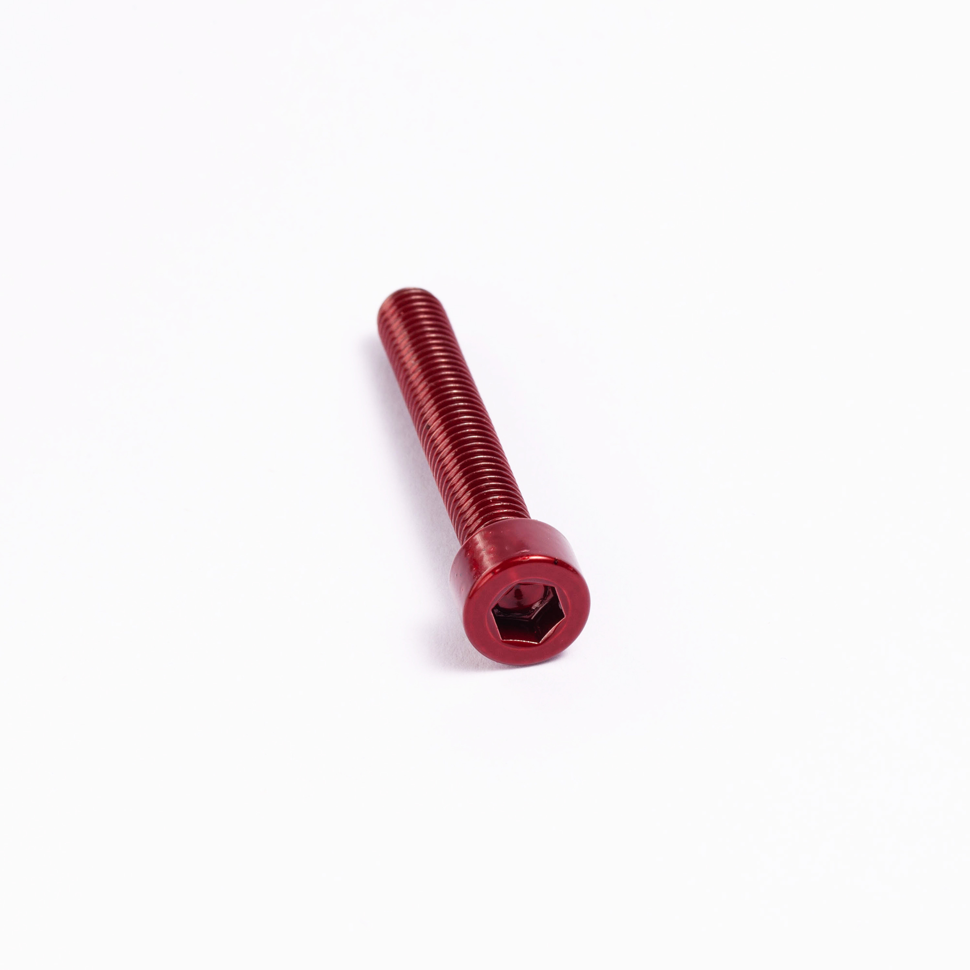 High Quality BST-TI Titanium Alloy Red Cylindrical Head Hexagon Socket Bolts Plain Finish Hot Selling Motorcycle/Bicycle Brake