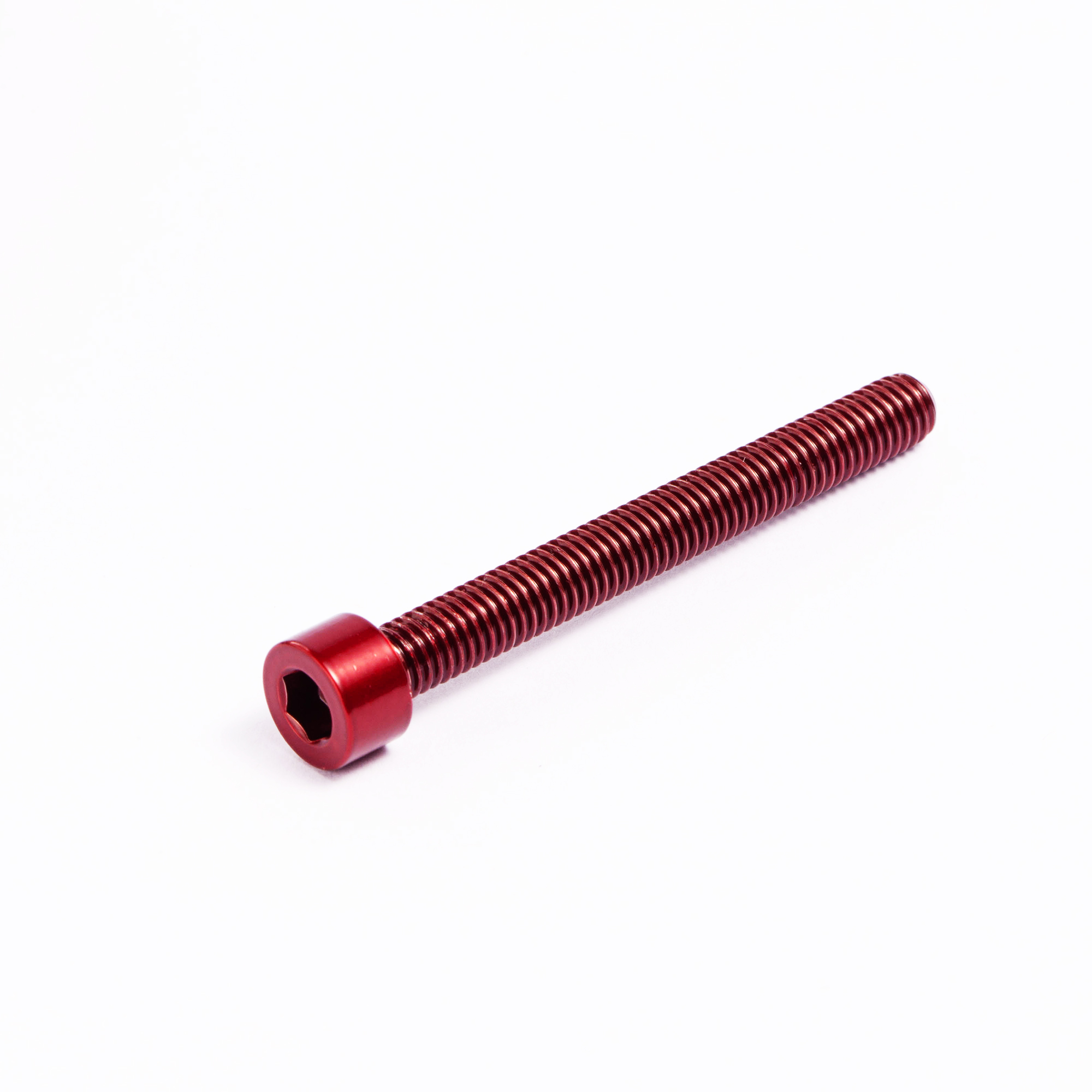 High Quality BST-TI Titanium Alloy Red Cylindrical Head Hexagon Socket Bolts Plain Finish Hot Selling Motorcycle/Bicycle Brake