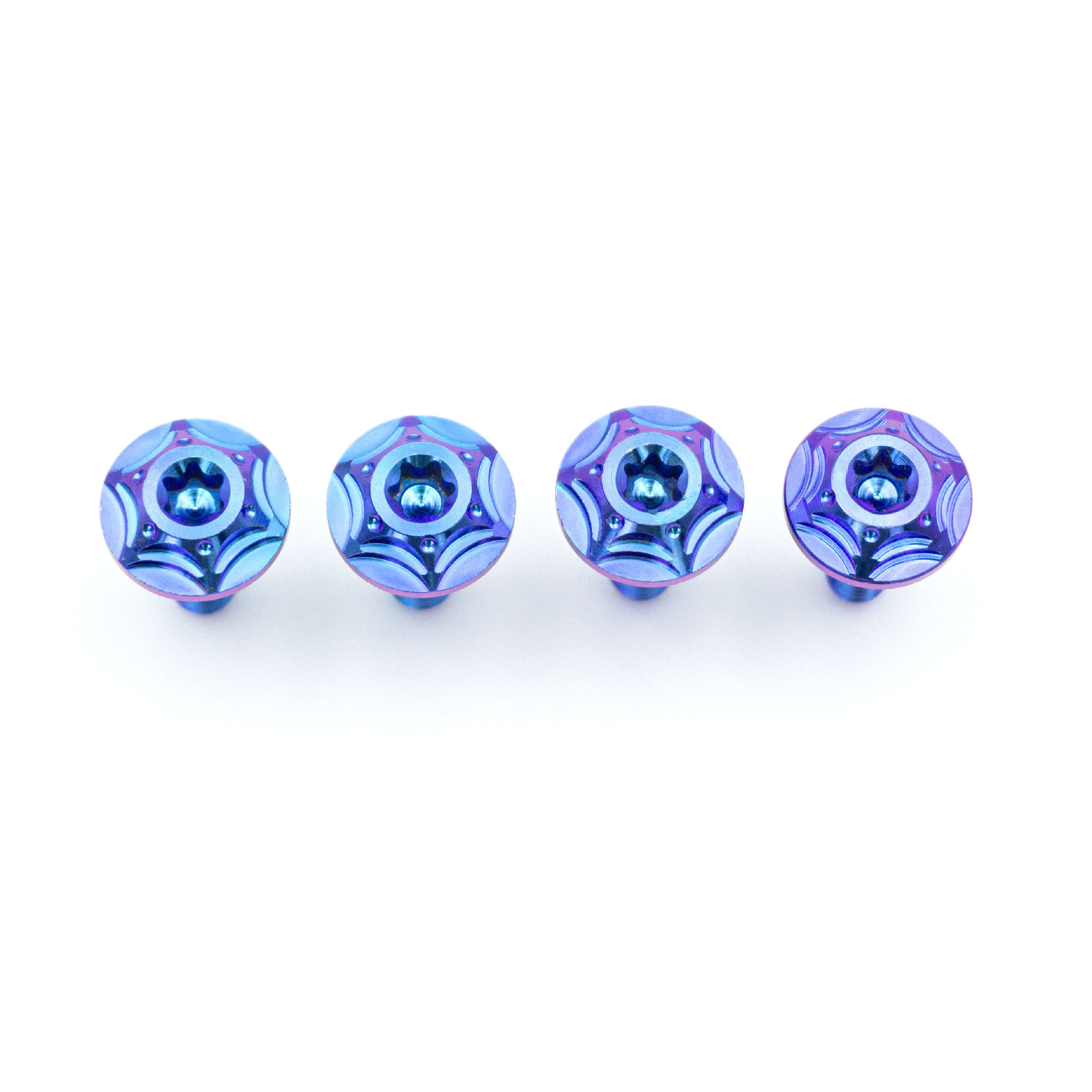 BST-TI M6 M8 M10 Socket Head Titanium License Plate Screws Colorful Industrial Grade Plain Finish Customized Sizes